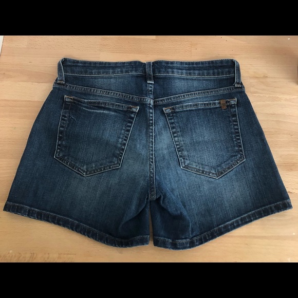 Joe’s Jeans Edlyn Denim Jean Shorts Medium Dark Wash Women’s Size 26 - Picture 2 of 14